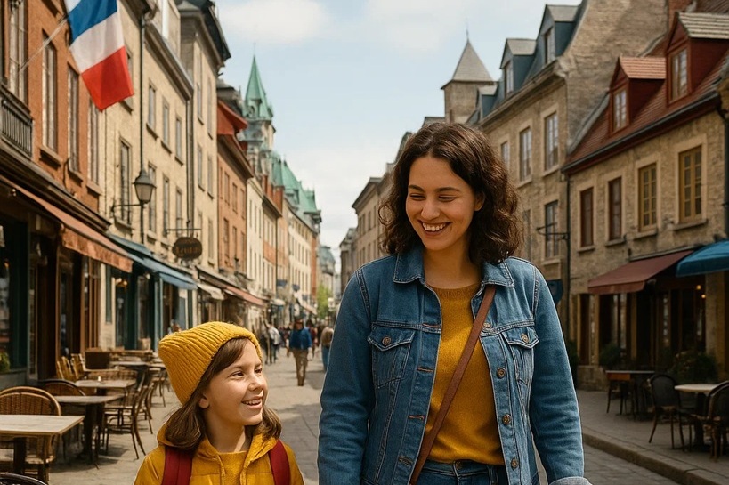 Réunionnaise au Québec Élisa de Matane à Longueuil